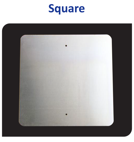 Aluminum Rectangular Sign Blanks Sheets